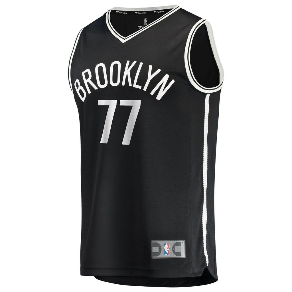 Ben Saraf Brooklyn Nets Fanatics Fast Break Replica Jersey - Black - Icon Edition