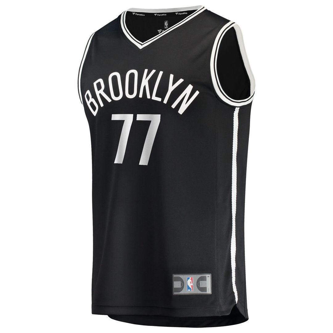 Ben Saraf Brooklyn Nets Fanatics Fast Break Replica Jersey - Black - Icon Edition