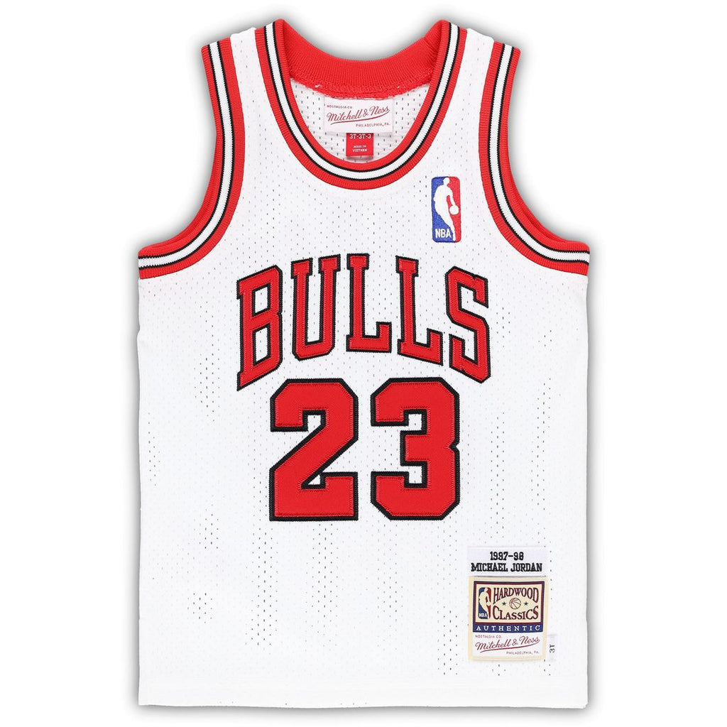 Michael Jordan Chicago Bulls Mitchell & Ness Toddler 1997/98 Hardwood Classics Authentic Jersey - Red
