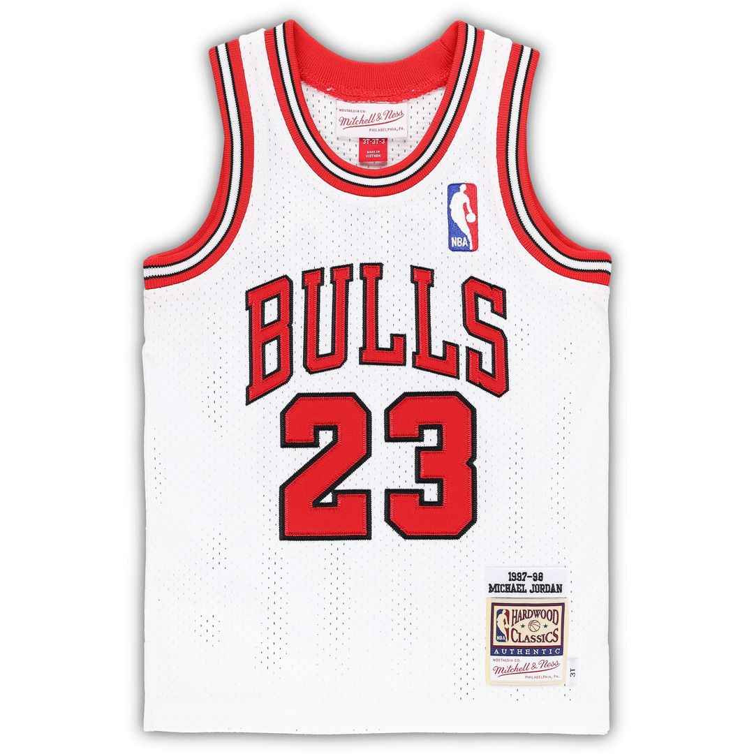 Michael Jordan Chicago Bulls Mitchell & Ness Toddler 1997/98 Hardwood Classics Authentic Jersey - Red