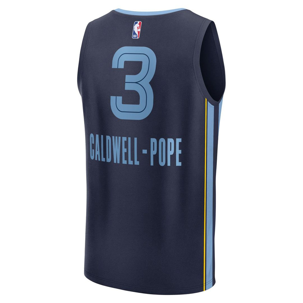 Kentavious Caldwell-Pope Memphis Grizzlies Fanatics Fast Break Replica Player Jersey - Icon Edition - Navy