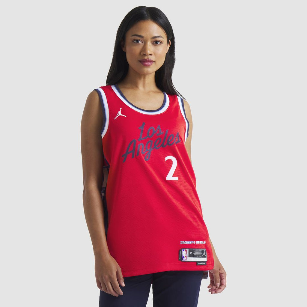 Kawhi Leonard LA Clippers Jordan Brand Unisex 2024/25 Swingman Jersey - Statement Edition - Red