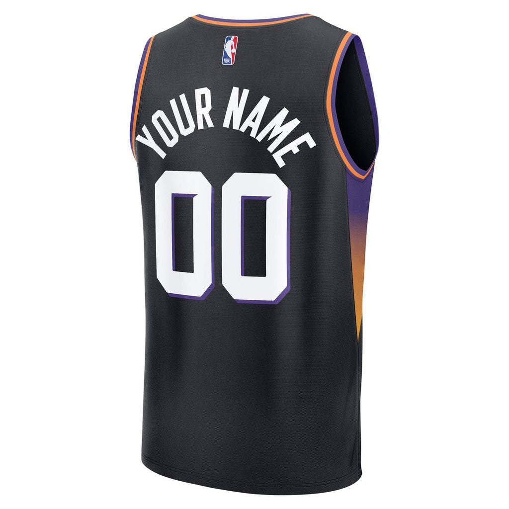Phoenix Suns Fanatics Youth Fast Break Custom Replica Jersey - Purple  - Icon Edition