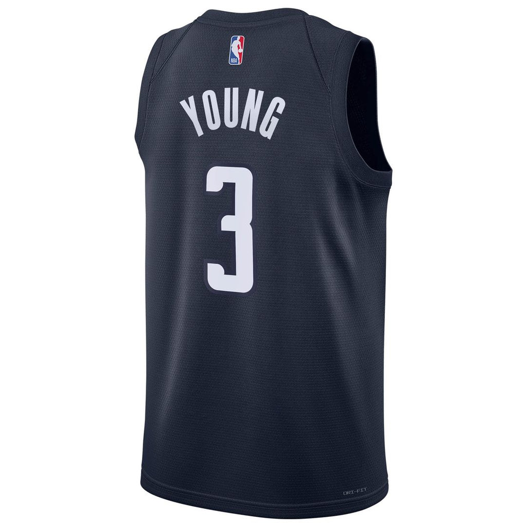 Trae Young Washington Wizards Jordan Brand Unisex Swingman Jersey - Statement Edition - Navy