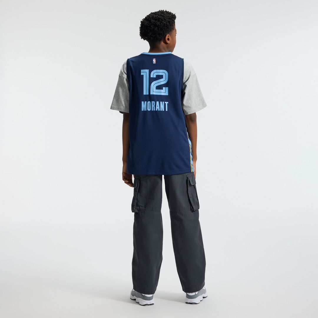 Ja Morant Memphis Grizzlies Fanatics Youth Fast Break Replica Player Jersey - Icon Edition - Navy