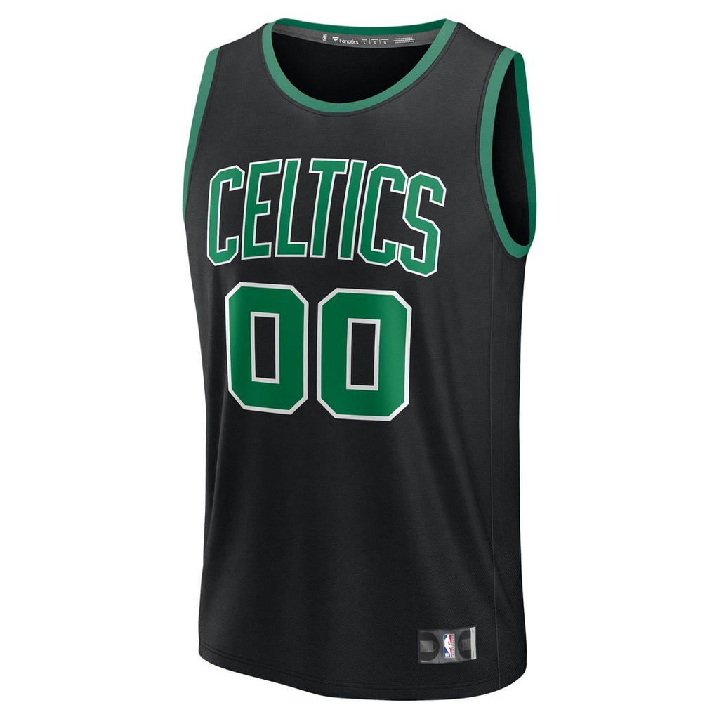 Boston Celtics Fanatics Fast Break Custom Jersey - Icon Edition - Kelly Green