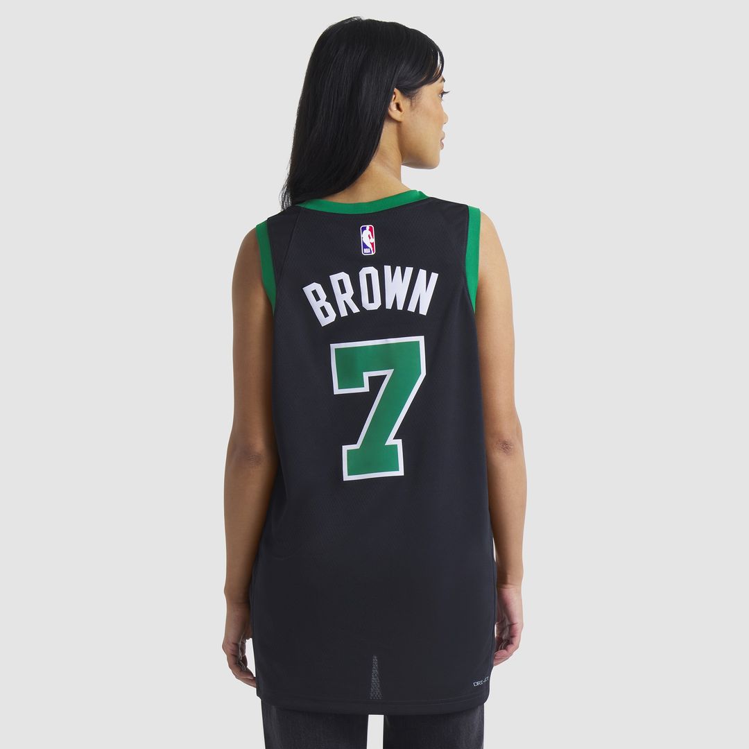 Jaylen Brown Boston Celtics Jordan Brand Unisex Swingman Jersey - Statement Edition - Black