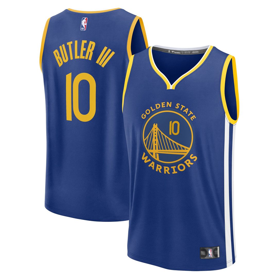 Jimmy Butler III Golden State Warriors Fanatics Fast Break Replica Player Jersey  - Icon Edition â€?Royal