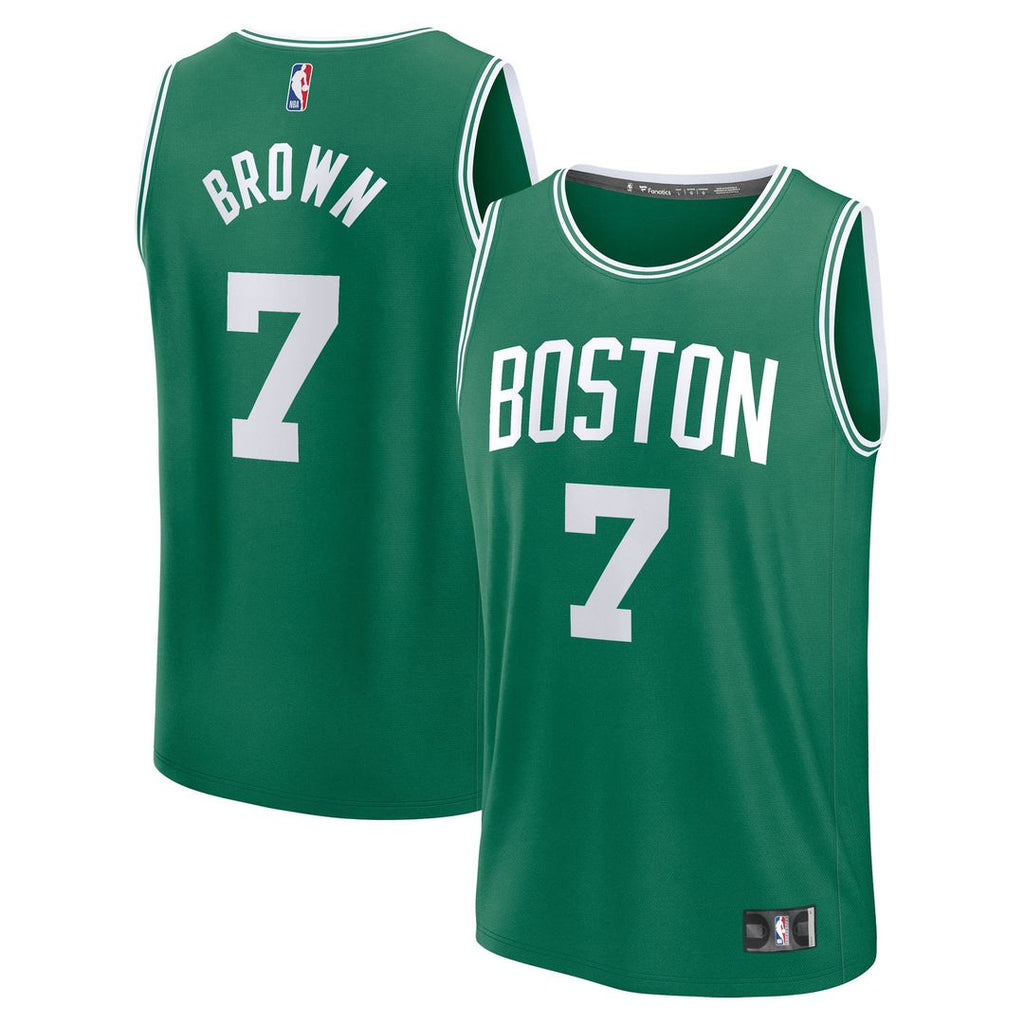 Jaylen Brown Boston Celtics Fanatics Fast Break Replica Player Jersey - Icon Edition - Kelly Green