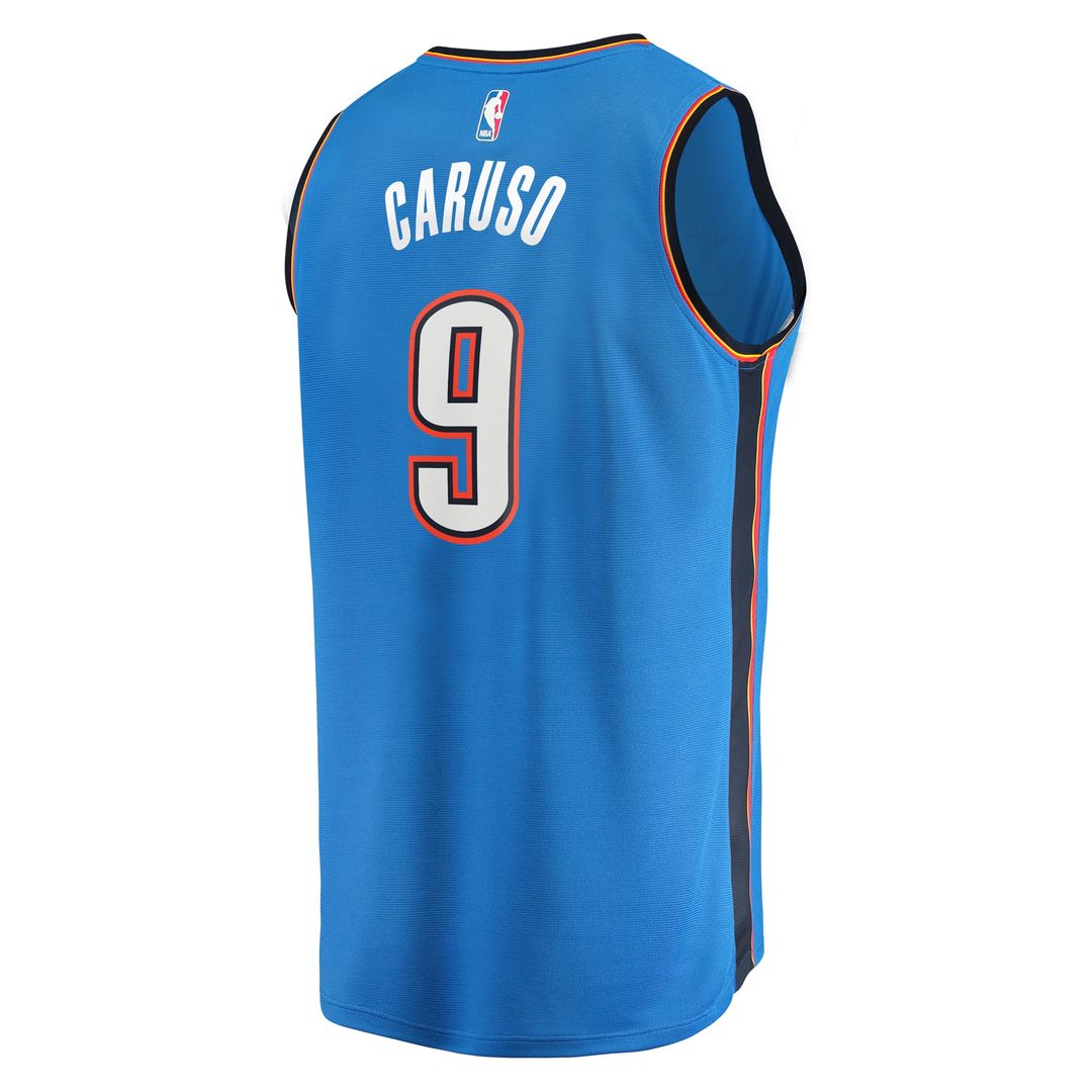 Alex Caruso Oklahoma City Thunder Fanatics Youth Fast Break Replica Player Jersey - Icon Edition - Blue