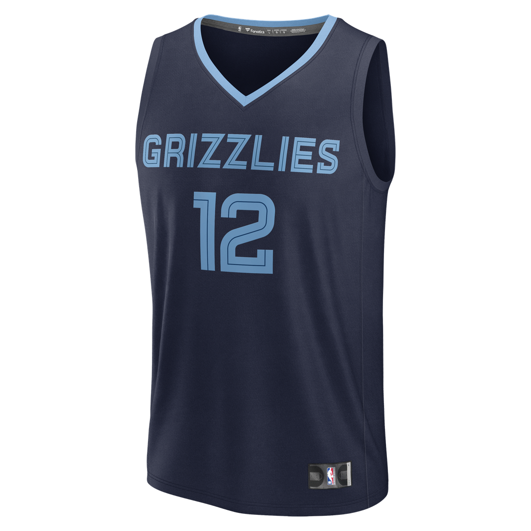 Ja Morant Memphis Grizzlies Fanatics Youth Fast Break Replica Player Jersey - Icon Edition - Navy