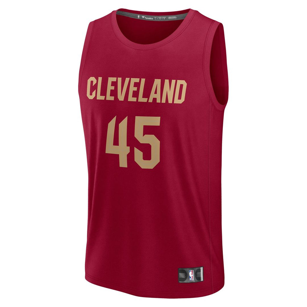 Donovan Mitchell Cleveland Cavaliers Fanatics Youth Fast Break Player Jersey - Icon Edition - Wine