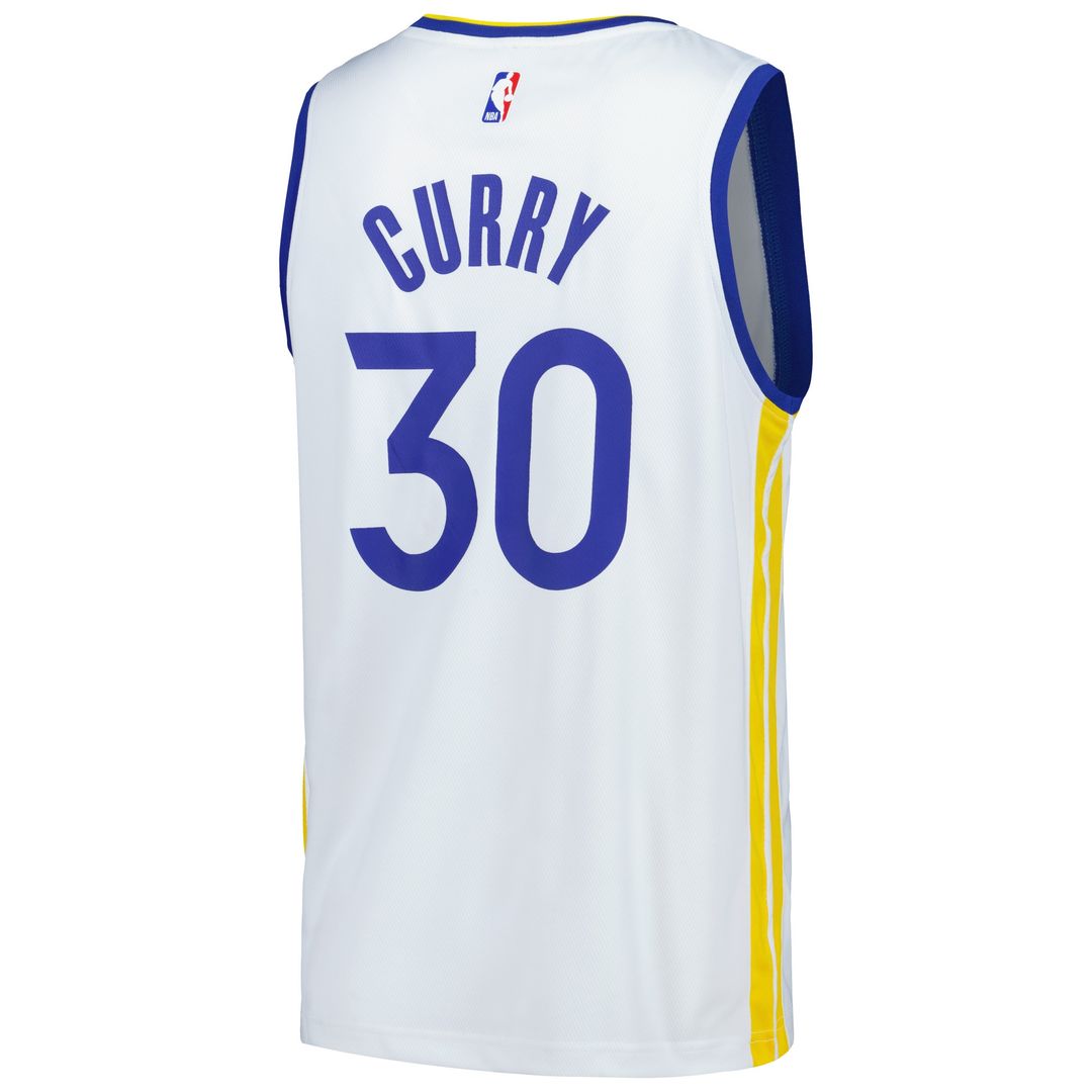 Stephen Curry Golden State Warriors Fanatics Fast Break Replica Player Jersey - Association Edition - White