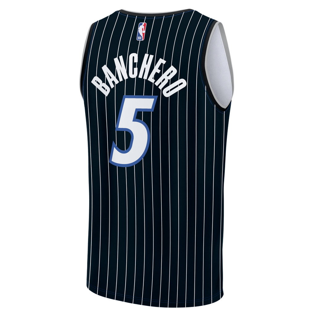 Paolo Banchero Orlando Magic Fanatics Fast Break Jersey - Statement Edition - Black