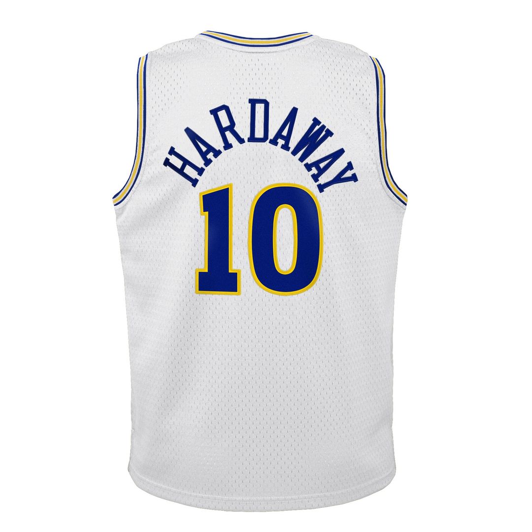 Tim Hardaway Golden State Warriors Mitchell & Ness Youth 1990-91 Hardwood Classics Swingman Throwback Home Jersey - White