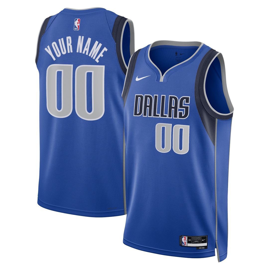 Dallas Mavericks Nike Unisex Swingman Custom Jersey White - Association Edition