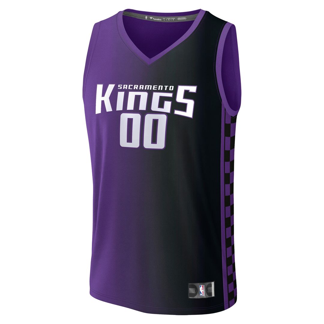 Sacramento Kings Fanatics Fast Break Custom Jersey - Association Edition - White