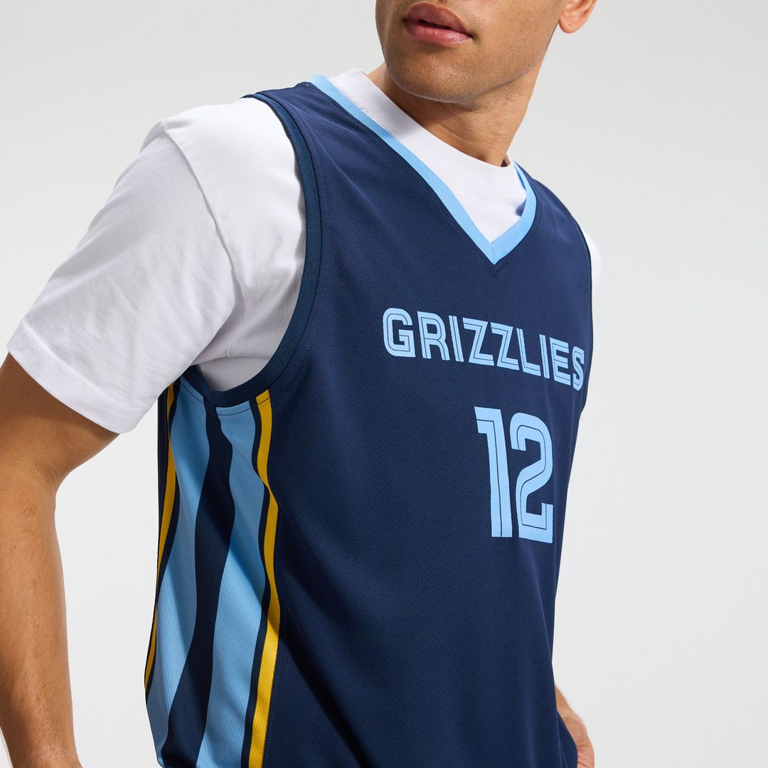 Ja Morant Memphis Grizzlies Fanatics Fast Break Replica Player Jersey - Icon Edition - Navy