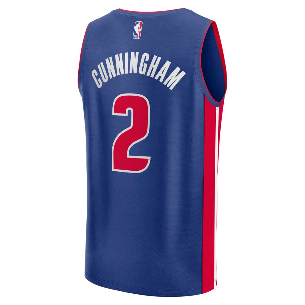 Cade Cunningham Detroit Pistons Fanatics Fast Break Replica Player Jersey - Icon Edition - Blue