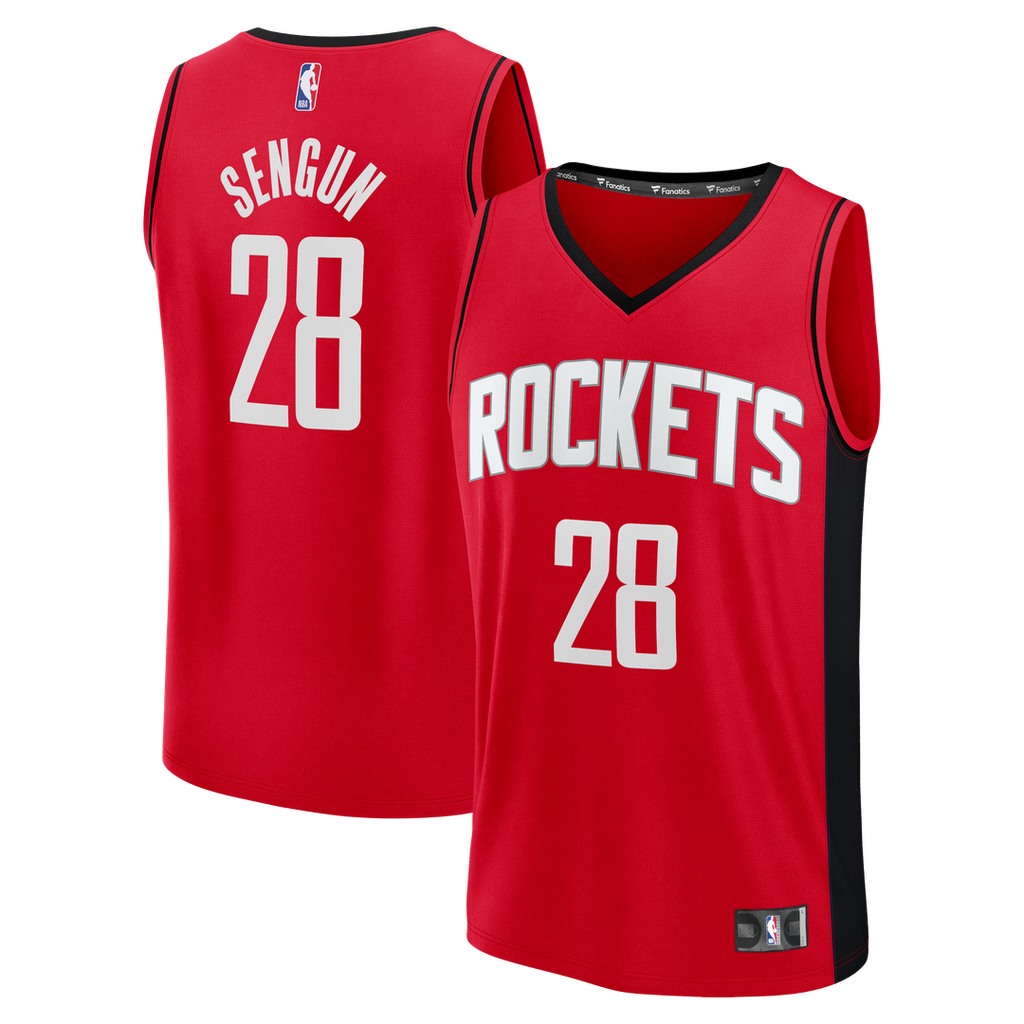 Alperen Şengün Houston Rockets Fanatics Fast Break Replica Jersey - Red - Icon Edition