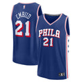 Joel Embiid Philadelphia 76ers Fanatics Fast Break Replica Jersey - Icon Edition - Royal