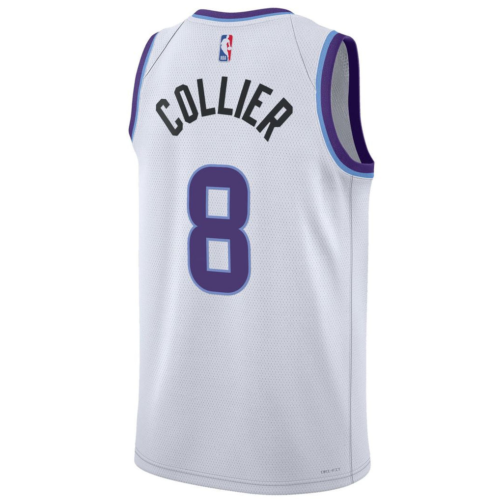 Isaiah Collier Utah Jazz Nike Unisex Swingman Jersey - Association Edition - White