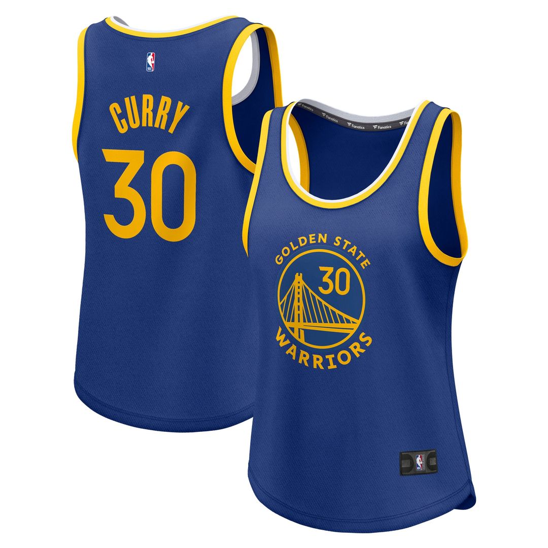Stephen Curry Golden State Warriors Fanatics Women's Fast Break Player Jersey - Icon Edition - Royal