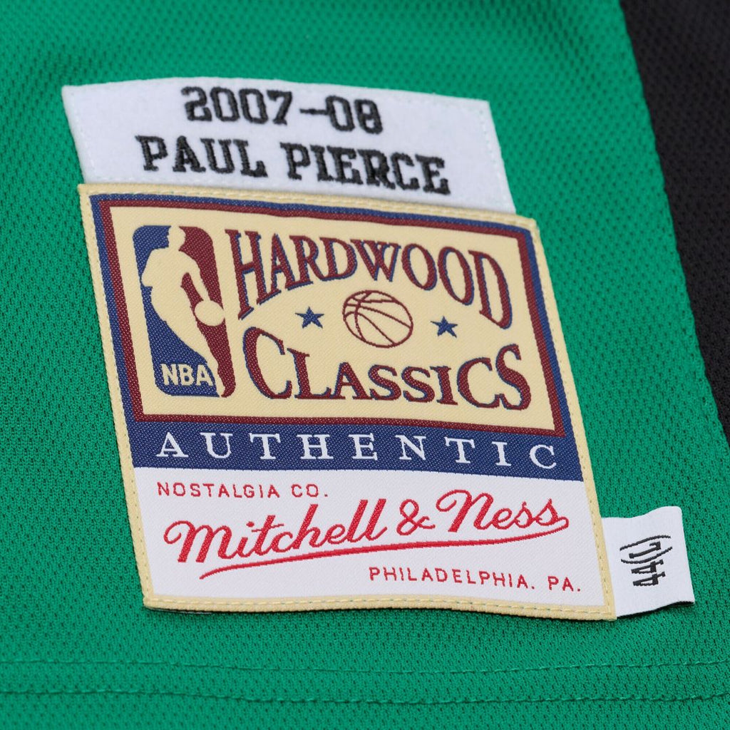 Paul Pierce Boston Celtics Mitchell & Ness 2007-08 Hardwood Classics Authentic Jersey - Kelly Green