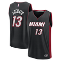 Bam Adebayo Miami Heat Fanatics Fast Break Replica Jersey - Icon Edition - Black
