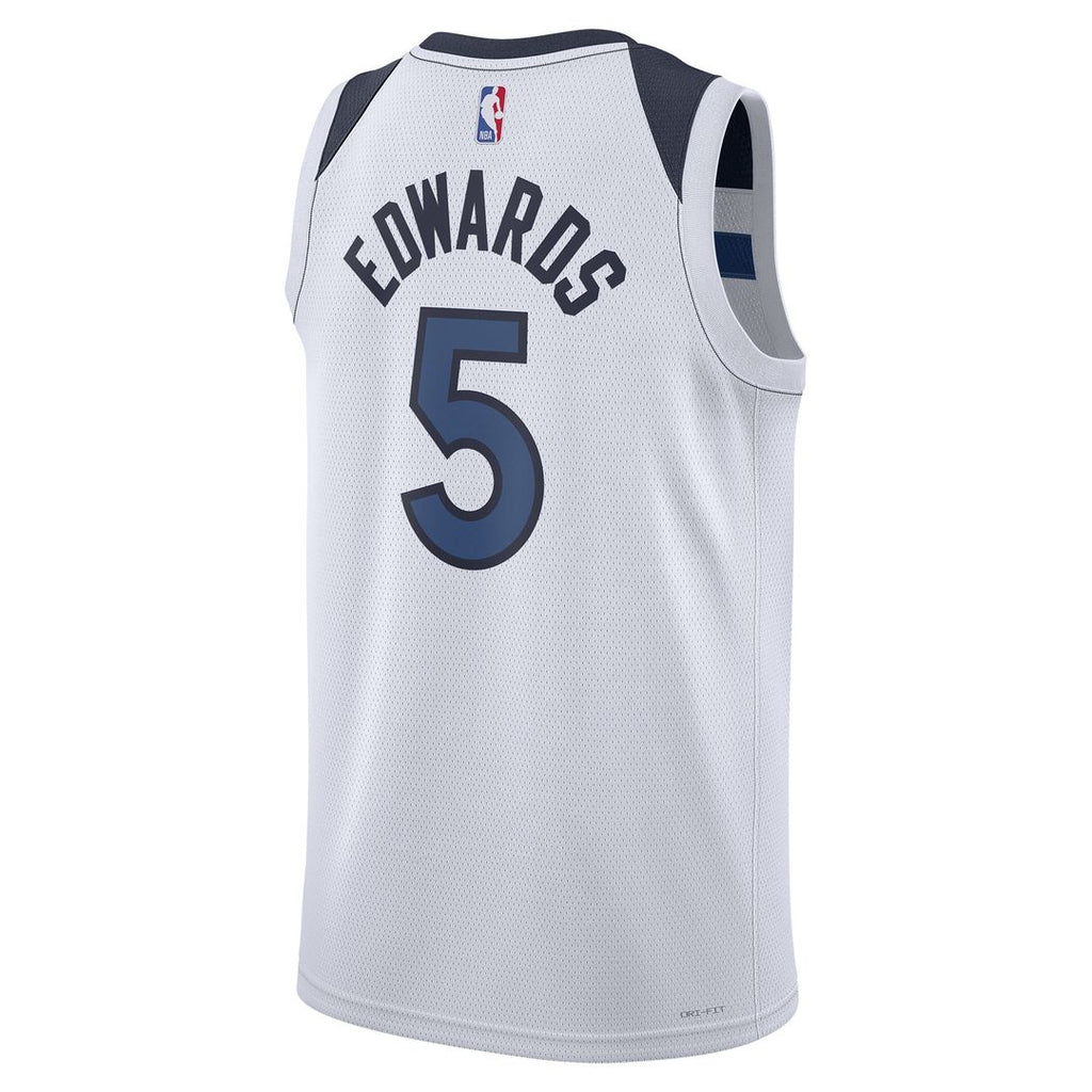 Anthony Edwards Minnesota Timberwolves Nike Unisex Swingman Jersey - Association Edition - White