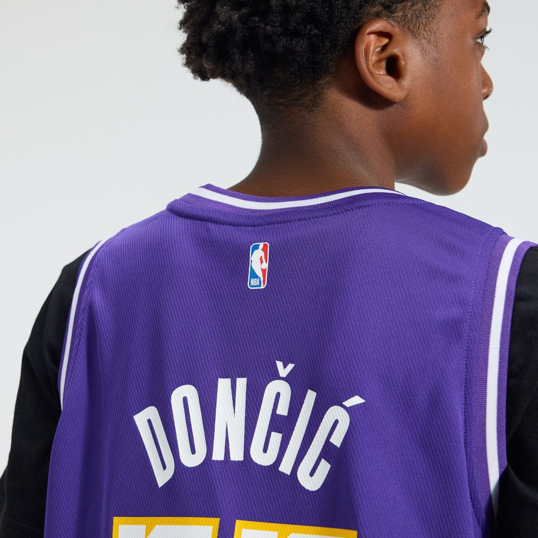 Luka Dončić Los Angeles Lakers Fanatics Youth  Fast Break Jersey - Statement Edition - Purple