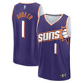 Devin Booker Phoenix Suns Fanatics Big & Tall Fast Break Jersey - Icon Edition - Purple