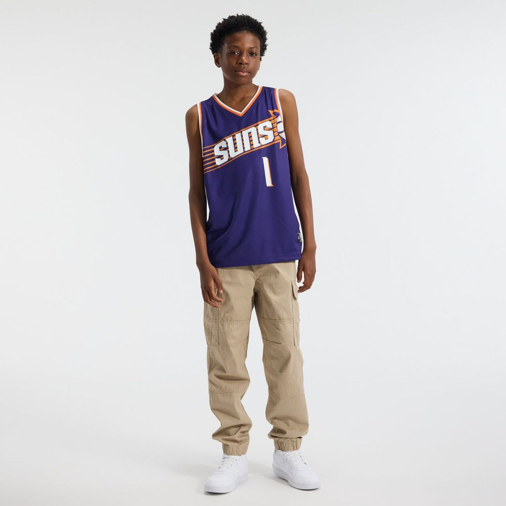 Devin Booker Phoenix Suns Fanatics Youth Fast Break Replica Player Jersey - Icon Edition - Purple