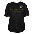 Golden State Warriors Fanatics Big & Tall Pop Full-Button Jersey - Black