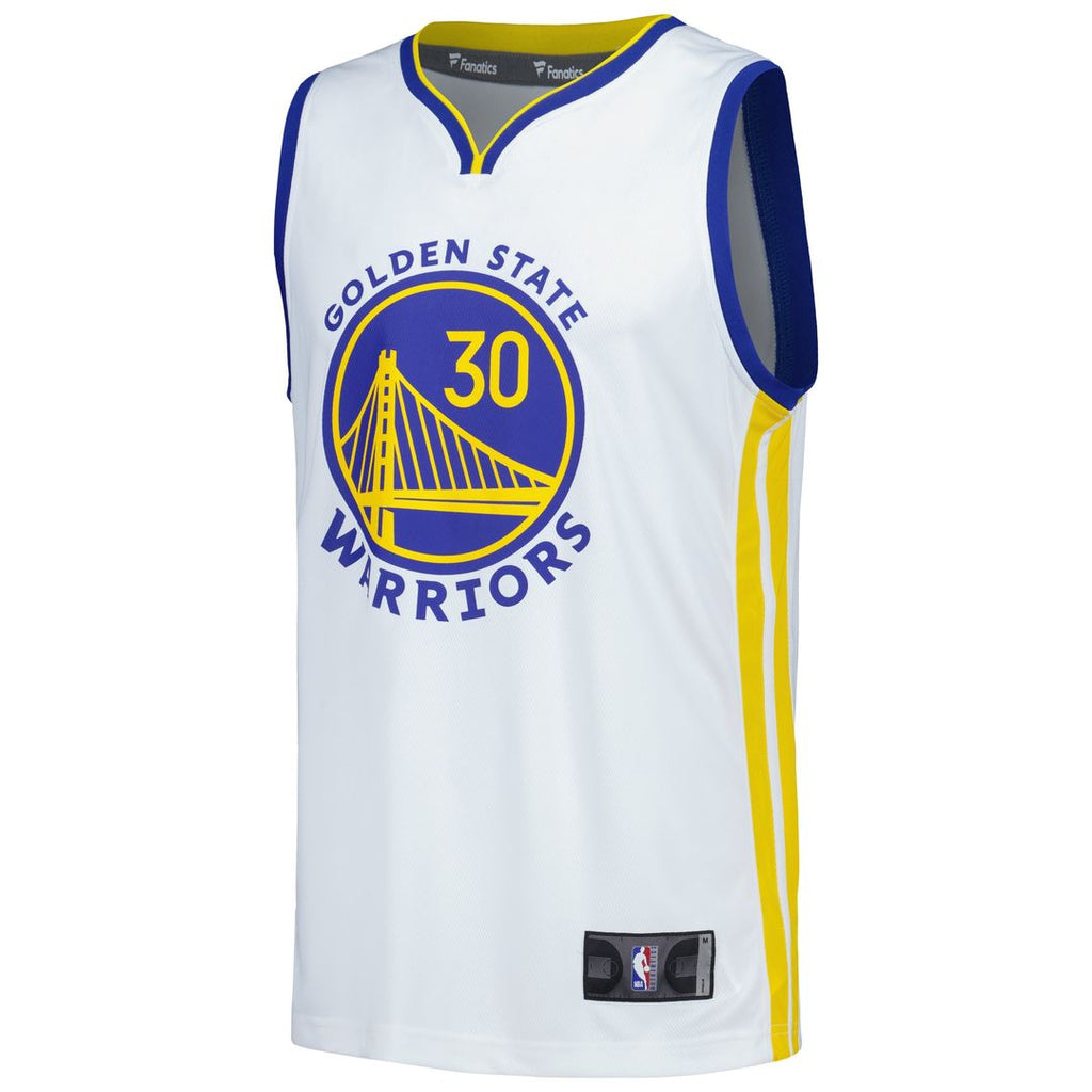 Stephen Curry Golden State Warriors Fanatics Fast Break Replica Player Jersey - Association Edition - White