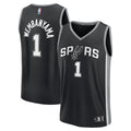 Victor Wembanyama San Antonio Spurs Fanatics Youth Fast Break Replica Player Jersey - Icon Edition - Black