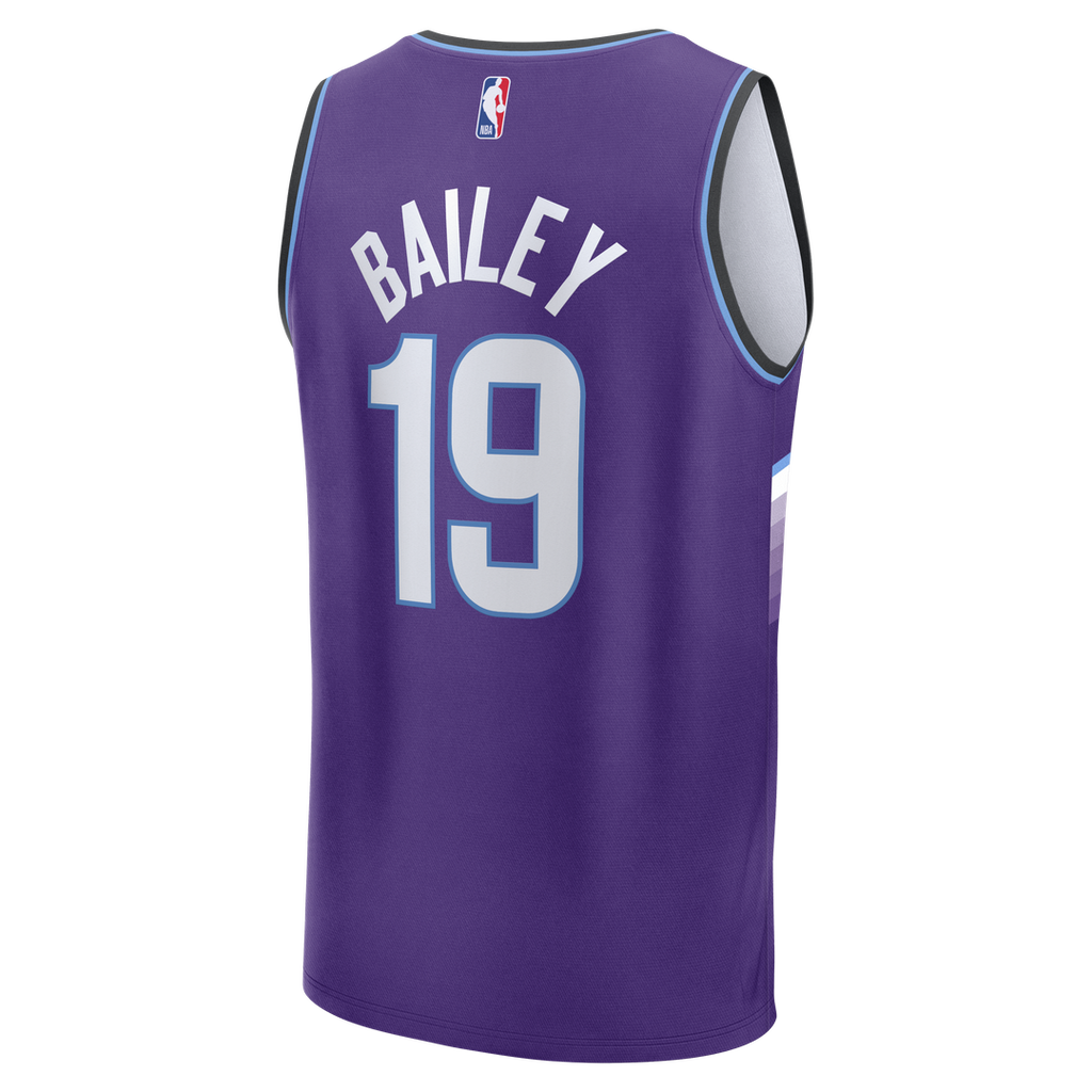 Ace Bailey Utah Jazz Fanatics Fast Break Replica Jersey - Purple - Icon Edition