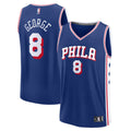 Paul George Philadelphia 76ers Fanatics Youth Fast Break Replica Player Jersey - Icon Edition - Royal