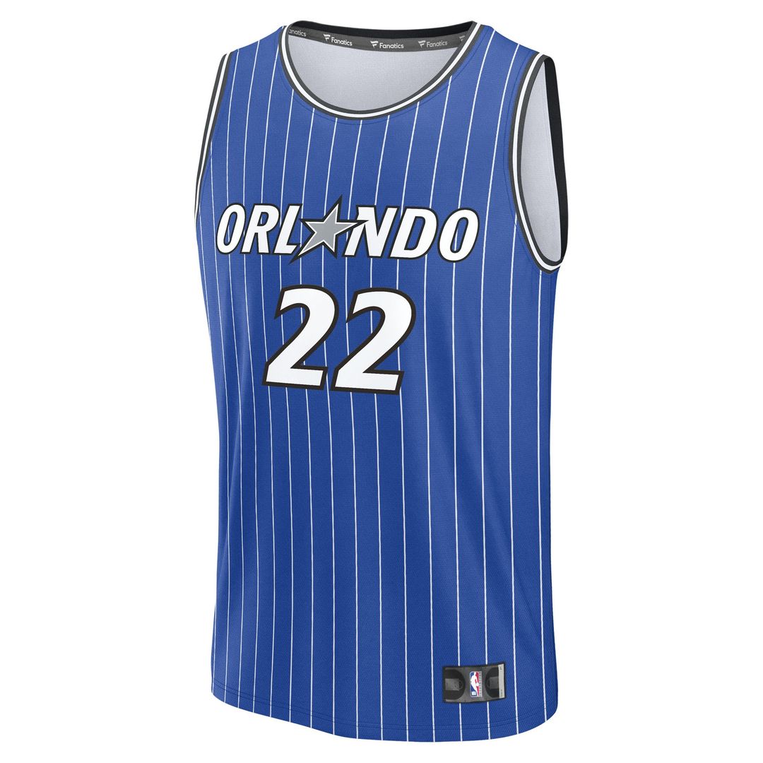 Franz Wagner Orlando Magic Fanatics Youth Fast Break Replica Player Jersey - Icon Edition - Blue