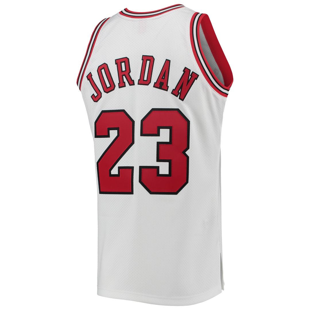Michael Jordan Chicago Bulls Mitchell & Ness 1997 NBA All-Star Game Hardwood Classics Authentic Jersey - White