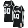 Dennis Rodman San Antonio Spurs Mitchell & Ness 1993/94 Hardwood Classics Swingman Jersey - Black