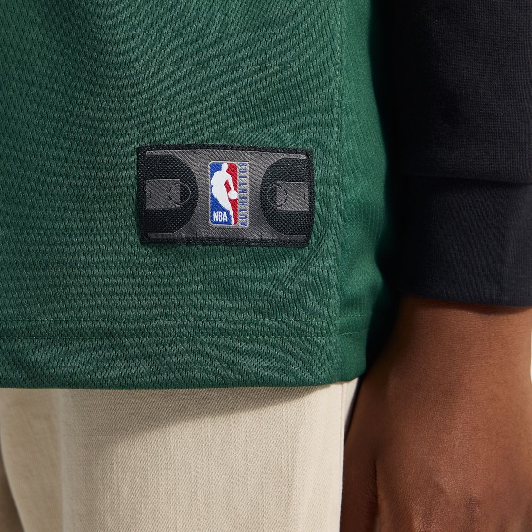 Giannis Antetokounmpo Milwaukee Bucks Fanatics Youth Fast Break Replica Player Jersey - Icon Edition - Hunter Green