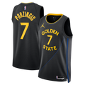 Kristaps Porziņģis Golden State Warriors Jordan Brand Unisex Swingman Jersey - Statement Edition - Black