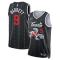 RJ Barrett Toronto Raptors Nike Unisex 2025/26 Swingman Jersey - Black - City Edition