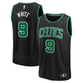 Derrick White Boston Celtics Fanatics Fast Break Replica Player Jersey - Statement Edition - Black