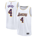 Dalton Knecht Los Angeles Lakers Fanatics Fast Break Replica Player Jersey - Association Edition - White