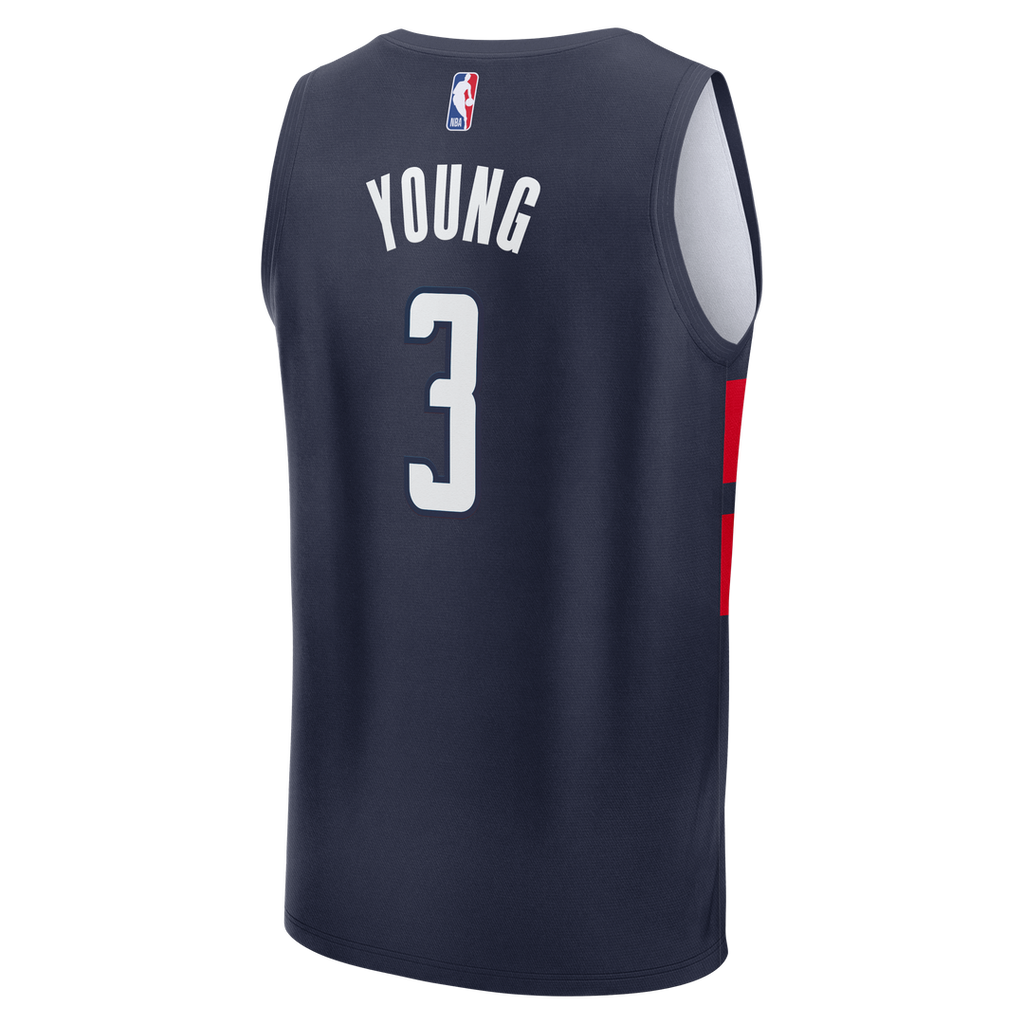 Trae Young Washington Wizards Fanatics Fast Break - Statement Edition - Navy