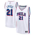 Joel Embiid Philadelphia 76ers Fanatics Fast Break Replica Jersey - Association Edition - White