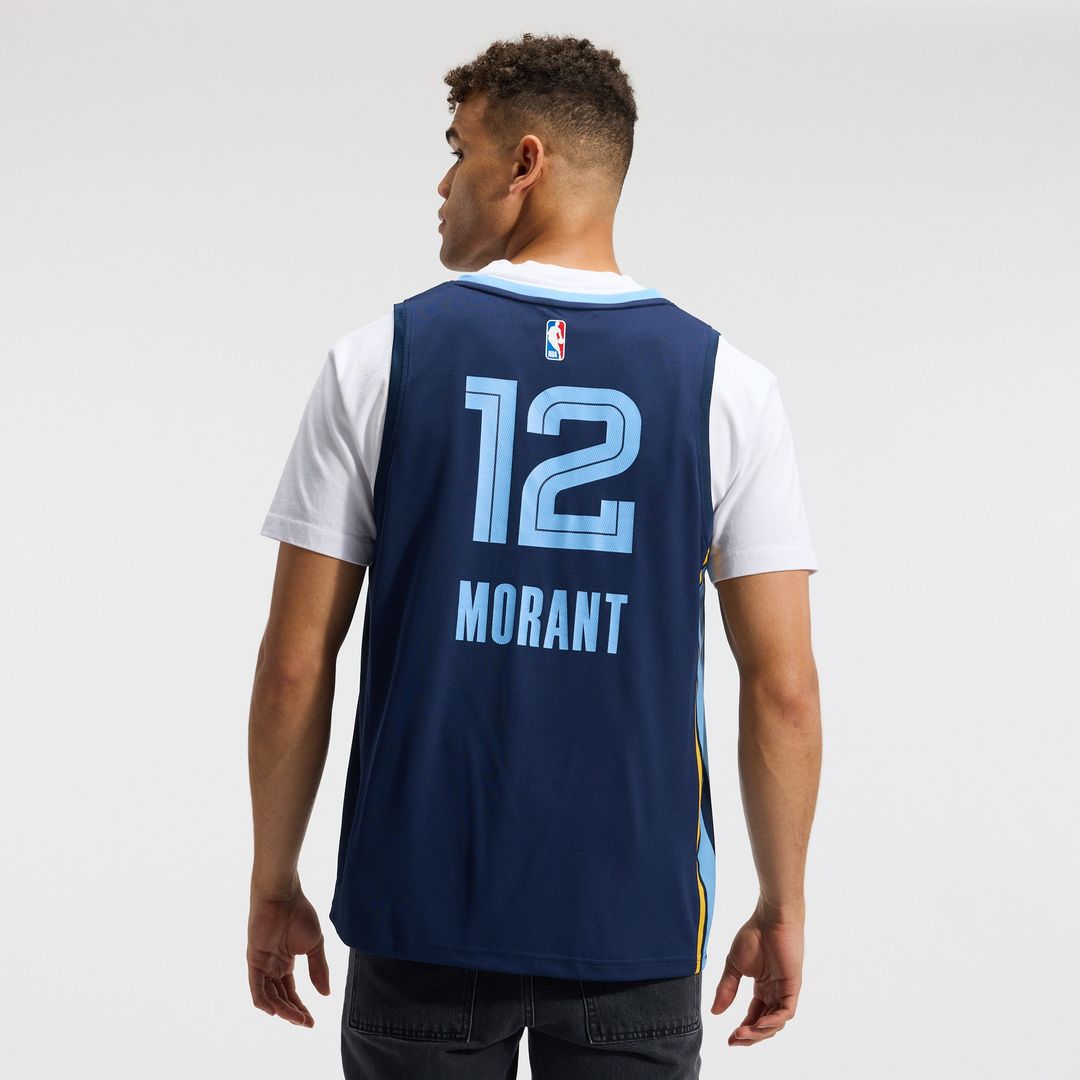 Ja Morant Memphis Grizzlies Fanatics Fast Break Replica Player Jersey - Icon Edition - Navy