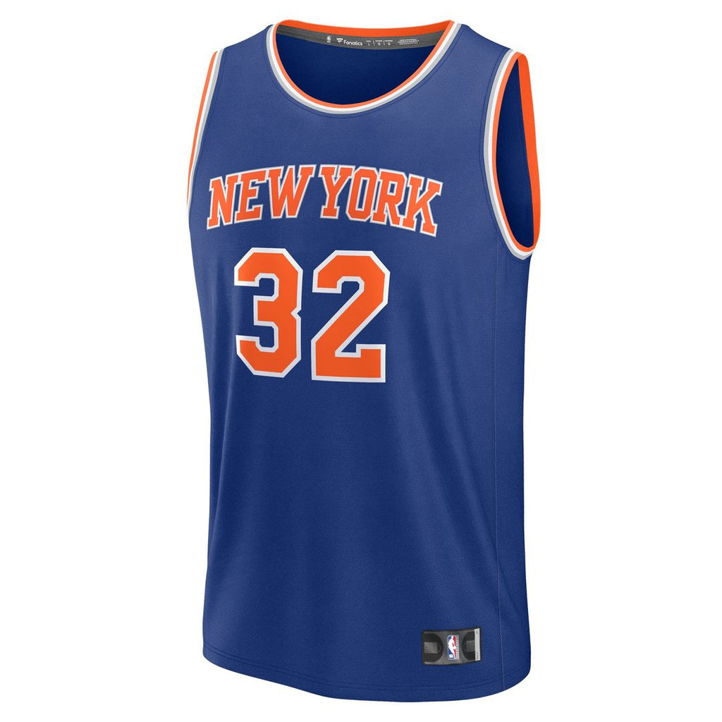 Karl-Anthony Towns New York Knicks Fanatics Youth Fast Break Replica Player Jersey - Blue - Icon Edition